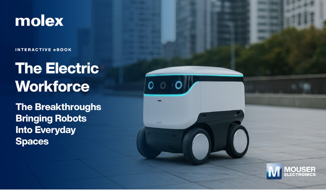 マウザー、Molexと共同で新たにeBookの提供を開始