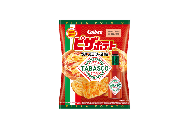 「ピザポテト タバスコ(R)ソース風味」8月18日（月）より全国のコンビニエンスストアで期間限定発売！