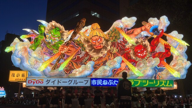 青森屋が応援するねぶた師・北村麻子氏が青森ねぶた祭2025にて「優秀制作者賞」を受賞しました！