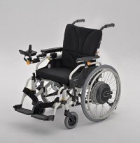 磐田市・ふるさと納税返礼品に採用！当社車椅子電動化ユニット搭載の電動車椅子