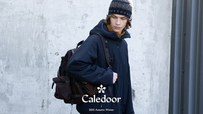 歩くことを楽しむための道具を提案するCaledoor(カレドアー)の2025年秋冬コレクション発売