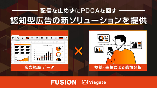 広告視聴データ × 感情分析で施策中に改善。FUSIONとヴィアゲート、認知広告に新たな運用モデル