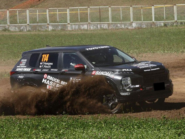 9月5日から7日まで北海道で開催される【Rally Hokkaido 2025】今年もGNアウトランダーPHEVをバージョンアップさせて参戦決定！