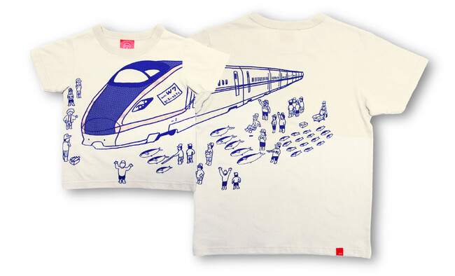 北陸新幹線かがやき×OJICOのTシャツが富山大和にて先行販売で登場!
