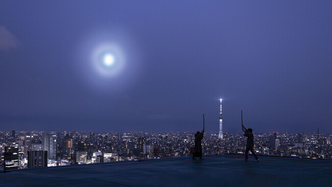 【星のや東京】江戸文化に倣った、月光の下での剣術稽古や月見の舟遊びなど、都心の夜のひとときを楽しむ「秋の夜長の過ごし方」を提案