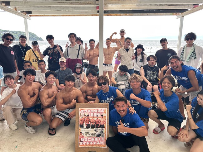 “超マッチョ祭”筋肉で江ノ島を盛り上げる！beach bright×マッチョ介護士のコラボイベントを開催【イベント開催レポート】
