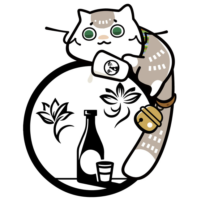 ユニークなお酒との出会い酒日向。の看板猫「ひなぽぽ」がLINEスタンプに登場