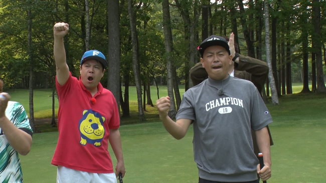あの名作ドラマの人気シーンをゴルフ中に再現!?『タカトシ＆ライオンの！新ゴルフやろうぜ！』Season2　＃16　8月16日（土） 9:00～放送