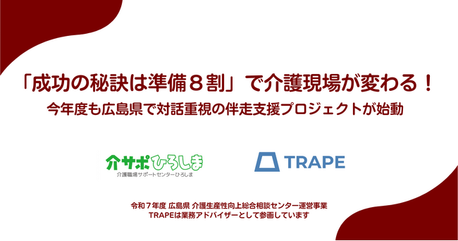 「成功の秘訣は準備８割」で介護現場が変わる！