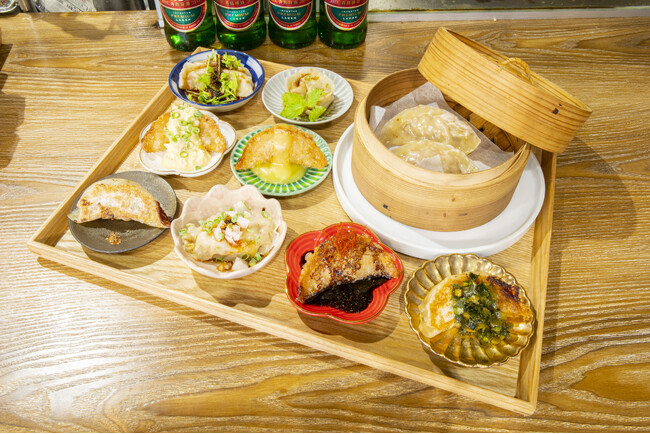 「餃子は皮で勝負する時代へ」-「少しずつ、たくさん」を叶える贅沢な餃子体験 - “点心の気持ち 甲子園”が提案する『10種の味わい 餃子豆皿御膳』誕生！そして平日夜限定で“手作り点心食べ放題”も開始！