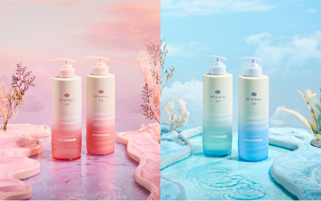 シリーズ累計出荷1,200万本突破！「Off＆Relax」待望の初リニューアル― 温泉水と美肌菌のWアプローチで、“ふんわり”も“うるツヤ”も叶える進化系スカルプケア