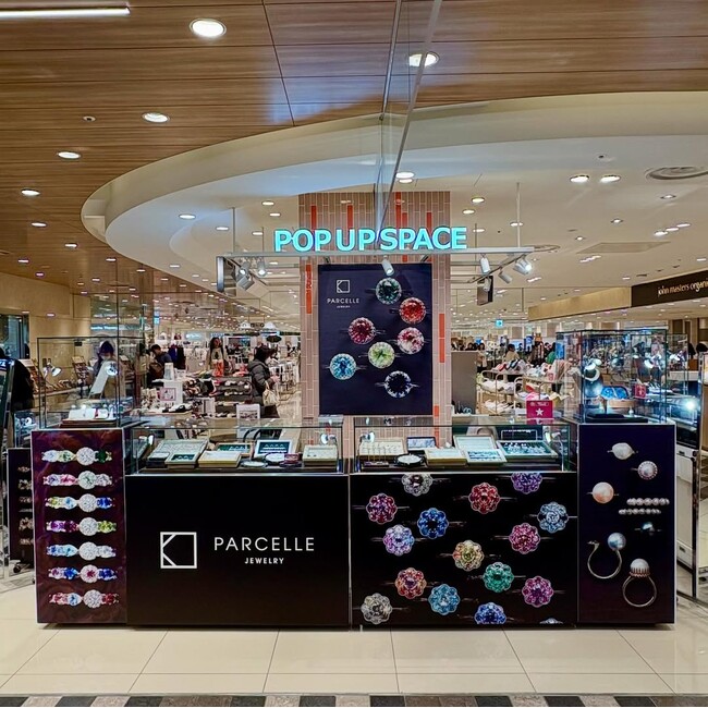 【PARCELLE JEWELRY】あべのハルカス近鉄本店で POP UP SHOP を開催