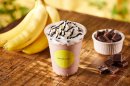 ダークチョコバナナスムージー(ホイップ)