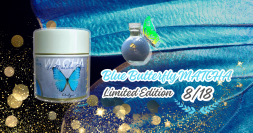 8月18日の「バタフライピーの日」にあわせ、きらめく青い抹茶「Blue Butterfly Matcha - ソルティライチ」を夏限定発売