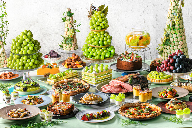 「XEX Autumn Buffet 2025」― 瑞々しく輝くシャインマスカットの饗宴