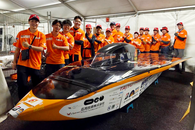 頑張れ、和歌山大学ソーラーカーチーム！世界最高峰レース「Bridgestone World Solar Challenge」への挑戦を応用技術は応援します