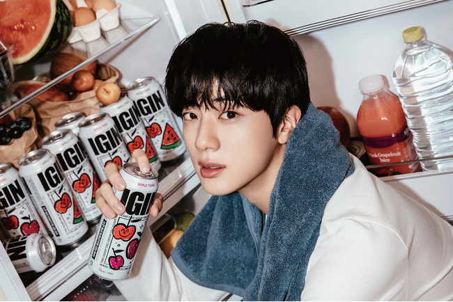BTS・JINがアンバサダーを務める「IGIN」から、日本待望の缶チューハイが初上陸！8月26日(火)よりローソンで先行発売開始