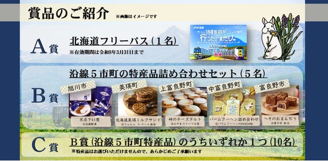 「富良野・美瑛ノロッコ号に乗って当てよう!プレゼントキャンペーン」の開催について