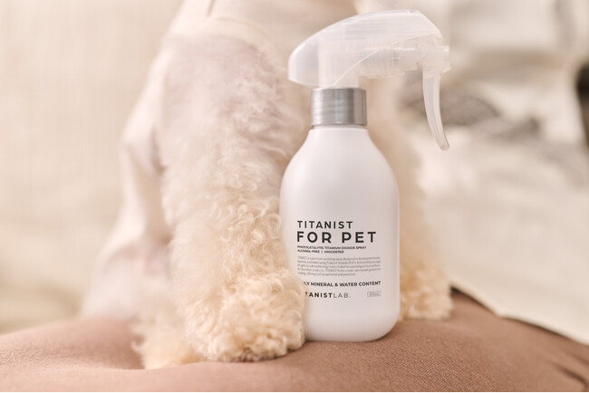 消臭のプロが辿りついた、ペットケアの新しいかたち。　「TITANIST FOR PET」8月27日発売