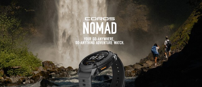 どこへでも、何にでも挑めるアドベンチャーウォッチ「COROS NOMAD」を発表