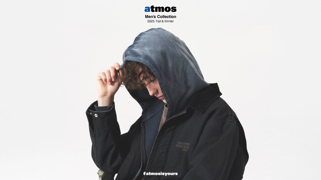 atmosがアパレルライン「2025 Fall/Winter COLLECTION」を発表