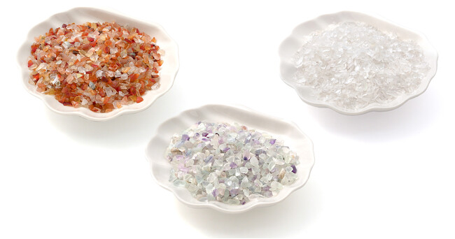 空間を彩る3種類の天然石チップ「カーネリアン・フローライト・フロスト水晶」、ハワイ発パワーストーンブランド「マルラニハワイ」より新登場！