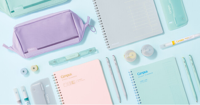 新“Campus”ブランドが提案する「まなびかた」を見つけるための文具ラインアップを発売