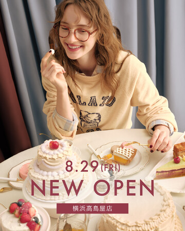 【gelato pique(ジェラート ピケ)】横浜高島屋に新店舗オープン！限定の柴犬柄やシュナウザー柄アイテムもラインアップ＜8月29日（金）＞