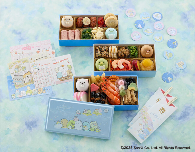 「すみっコぐらし」のキャラクターおせちがベルメゾンネットで発売♪