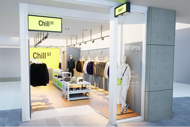 ストリートパジャマブランド「Chill ST/チルスト」8月29日表参道ヒルズに常設1店舗目となる旗艦店をオープン！25AWコレクション『Smooth Tech Knit』シリーズ “初”お披露目