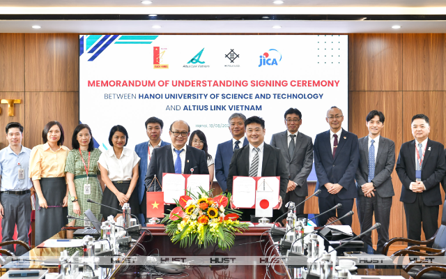 Altius Link Vietnam、ハノイ工科大学とAI・BPO分野での共同研究推進に向けたMOU（基本合意書）を締結