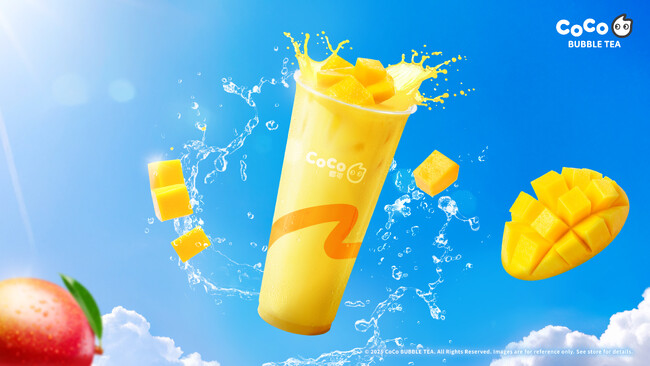 【CoCo Bubble Tea】果肉たっぷり「チャンキーマンゴーミルクティー」新発売！
