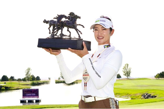 NIPPON EXPRESSホールディングス所属、原英莉花選手が米女子ゴルフ エプソン・ツアーで初優勝