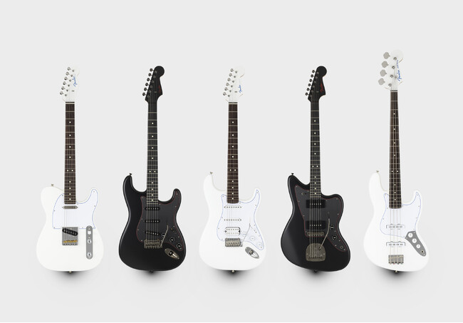 フェンダー日本製人気モデル「Made in Japan Limited Hybrid II Noir」再販決定！新色となるBlanc モデルも同時発売へ