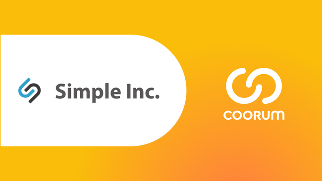 Simple株式会社がホンネデータプラットフォーム「coorum（コーラム）」を導入