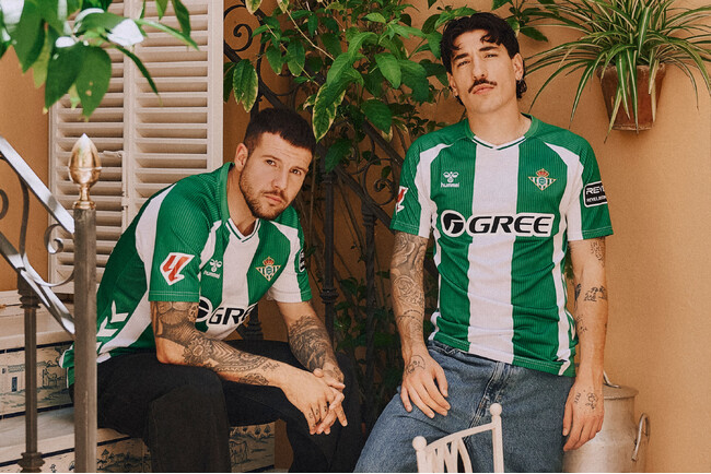 ヒュンメルがレアル・ベティスの2025/26シーズンのユニフォームを販売開始！