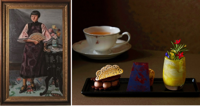 【リーガロイヤルホテル大阪】[大阪中之島美術館とのコラボレーション企画]芸術の秋をスイーツとともに堪能　小出楢????重（こいでならしげ）の世界観を味わうスイーツセットが登場