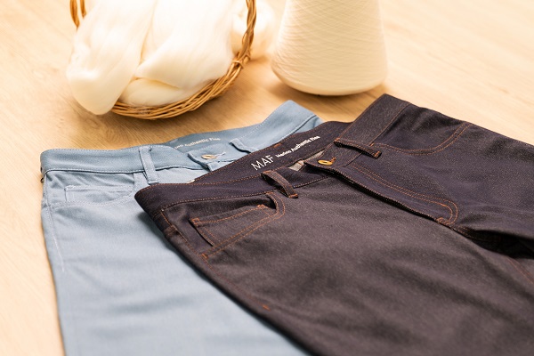 大丸東京店の複合型体験ストア「明日見世」に“どこまでも美しい”「MAF WOOL DENIM」が初出品！
