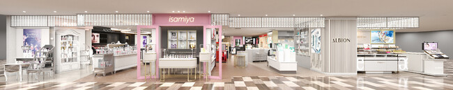 ペリエ千葉開業時から共に62年、老舗コスメティクスショップ「isamiya」が店舗を拡大してリニューアルオープン【2025年8月27日（水）】