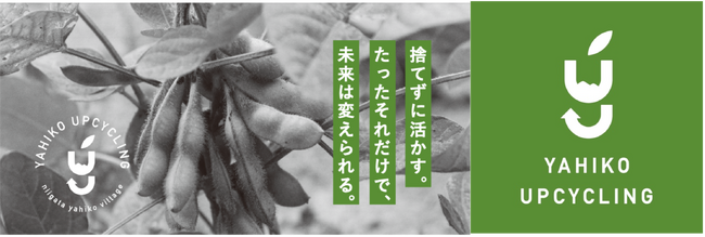 新潟県弥彦村発 規格外茶豆を活用したアップサイクル事業「YAHIKO UPCYCLING」8月23日(土)より開始