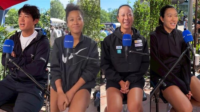 8/24（日）深夜開幕「全米オープンテニス」WOWOWが大坂なおみら日本勢4選手にインタビュー！