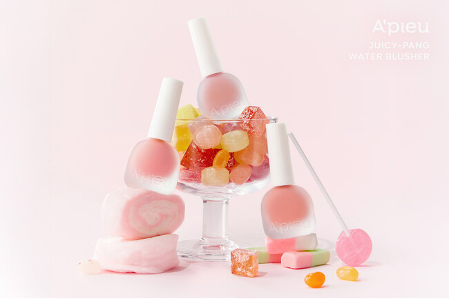 韓国コスメブランドA’pieu（アピュー）から、水彩画のような透け感あふれるカラー表現のリキッドチークをリニューアル発売