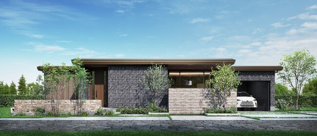 中四国エリア限定　インナーガレージを備えたコンセプト平屋住宅『HeimD1 SETOUCHI G-Edition』発売