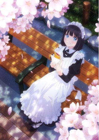 2026年アニメ化決定！！「メイドさんは食べるだけ」ティザービジュアル公開、特報PV公開、原作 前屋先生お祝いイラスト＆コメント公開、メインキャスト解禁