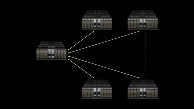 NVIDIA、分散データーセンターを接続しギガスケール AI スーパーファクトリーを実現する Spectrum-XGS Ethernet を発表