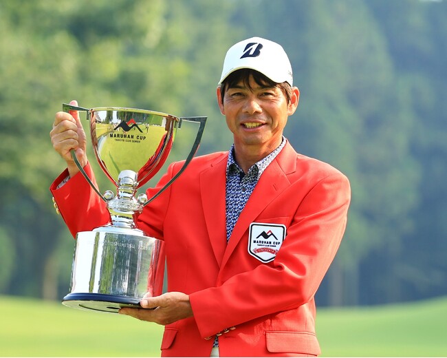 矢澤直樹 ブリヂストンゴルフのギアで国内シニアツアー初優勝！