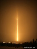 第一回打ち上げの様子(2024年11月実施／Swedish Space Corporation)