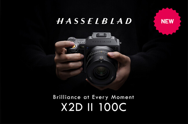 1億画素中判カメラ Hasselblad X2D II 100C とズームレンズ XCD 2,8-4/35-100E 発売