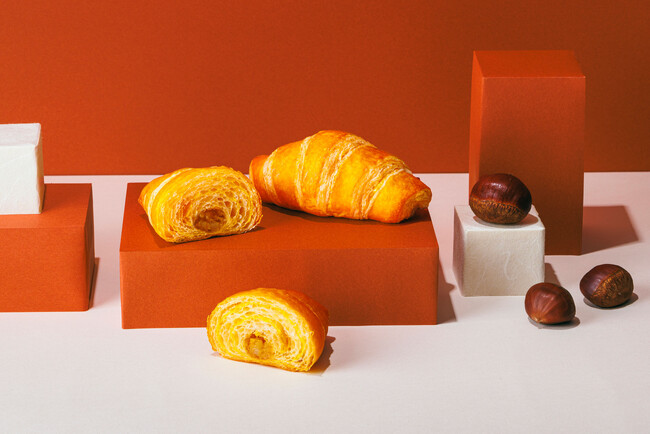【木村屋總本店】＜新商品＞駅ナカ限定商品のあんクロワッサンから「栗×カラメル」が登場！ほんのりとだしの香りが広がる「おだしのクロワッサン」の2種類を9月1日に発売