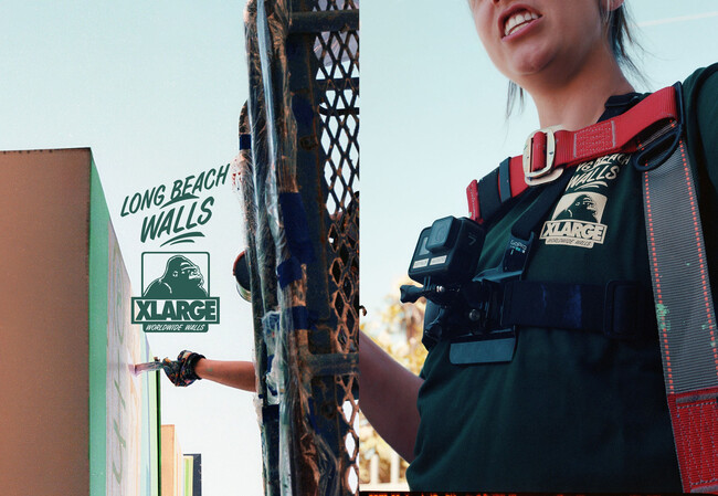 XLARGEがLAロングビーチのアートフェス“Long Beach Walls”に協賛／制作の裏側を収めたRECAPを公開